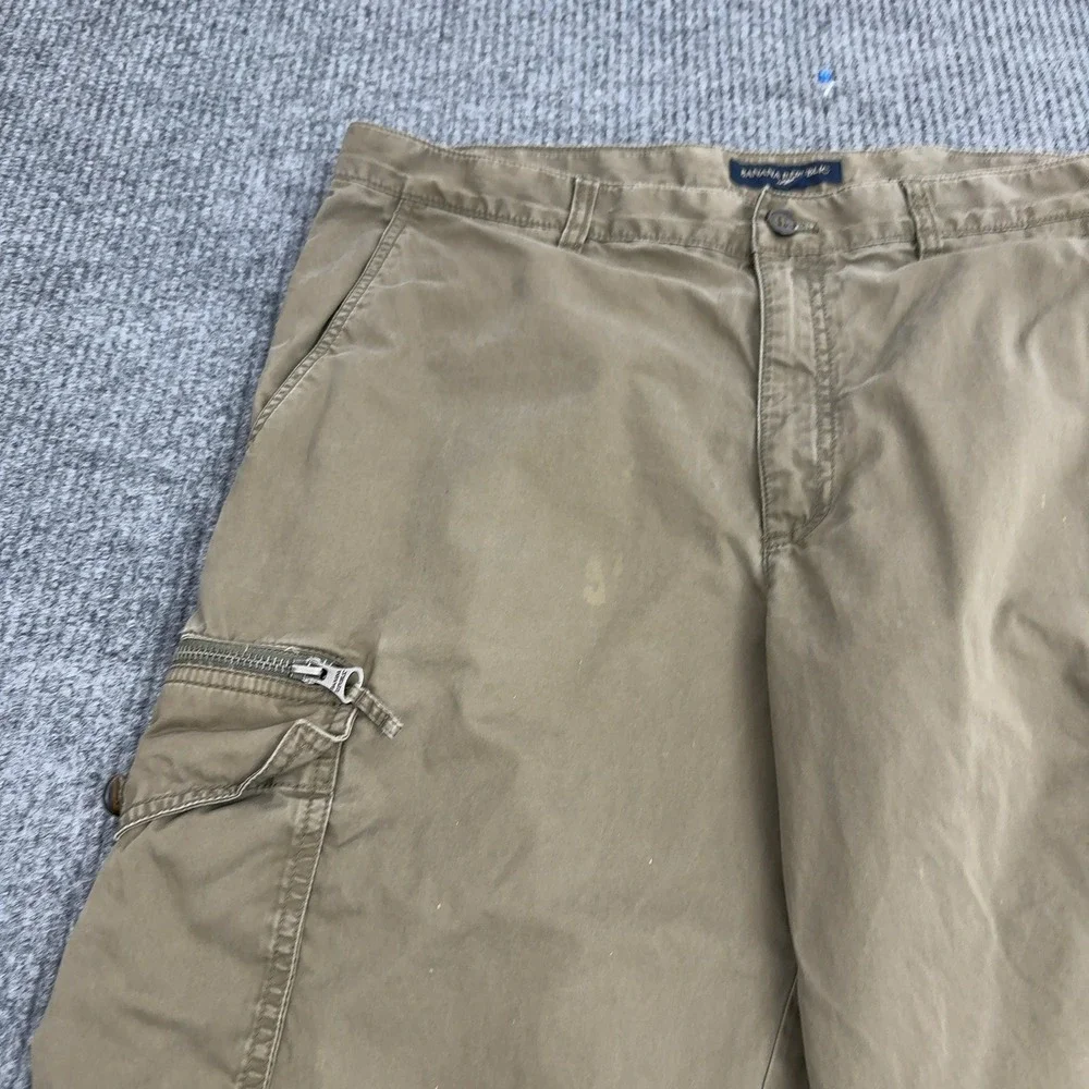 Banana Republic Cargo Pants Mens 36x34 Brown Cotton Utility‎ Gorpcore Outdoor